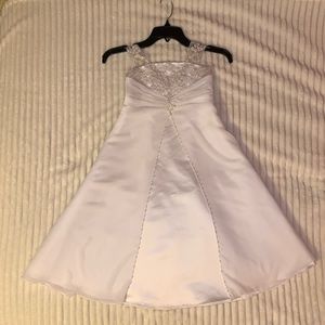 Flower girl bridal gown